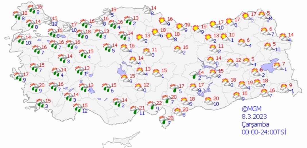 Meteoroloji'den çok kritik uyarı: Bu bölgelerde zehirlenme tehlikesi yaşanabilir! 5 GÜNLÜK HARİTALI HAVA TAHMİN RAPORU 20